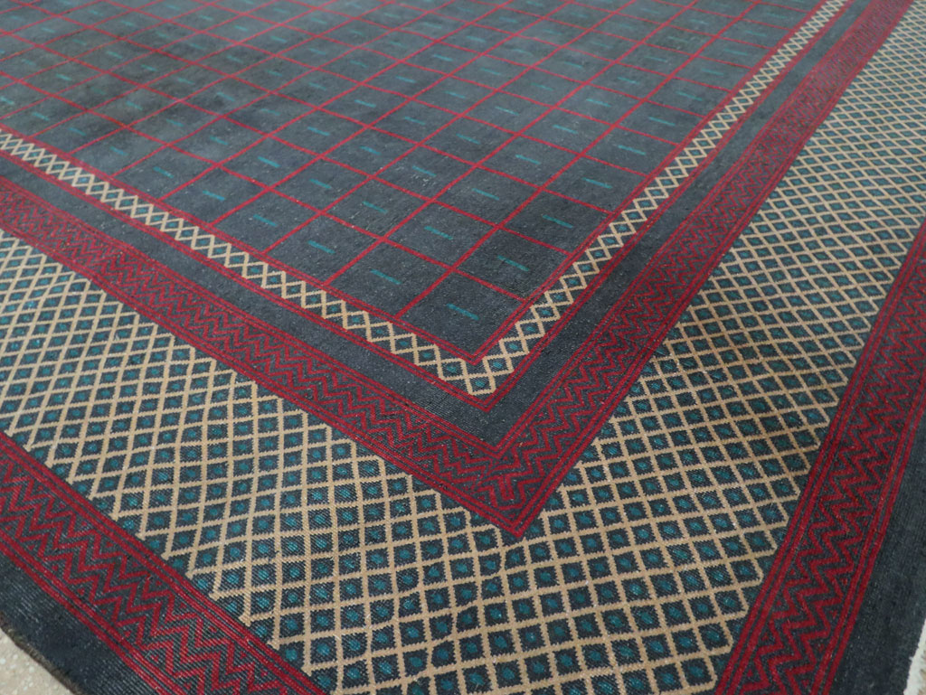 Vintage Indian Lahore Room Size Carpet, No.28450 - Galerie Shabab