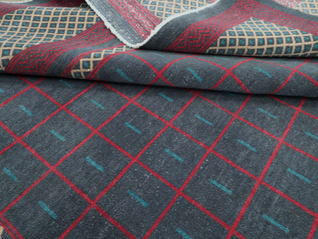 Vintage Indian Lahore Room Size Carpet, No.28450 - Galerie Shabab