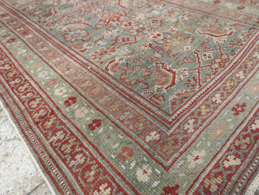 Antique Persian Malayer Throw Rug, No.28456 - Galerie Shabab
