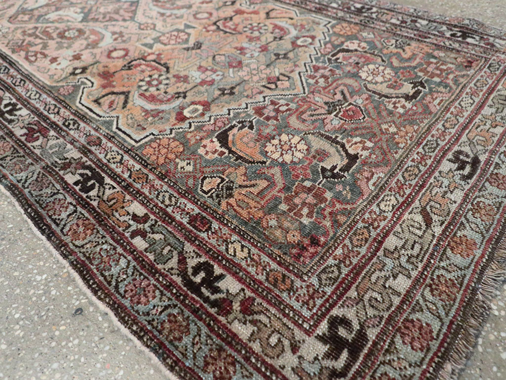 Antique Persian Bidjar Long Runner, No.28463 - Galerie Shabab