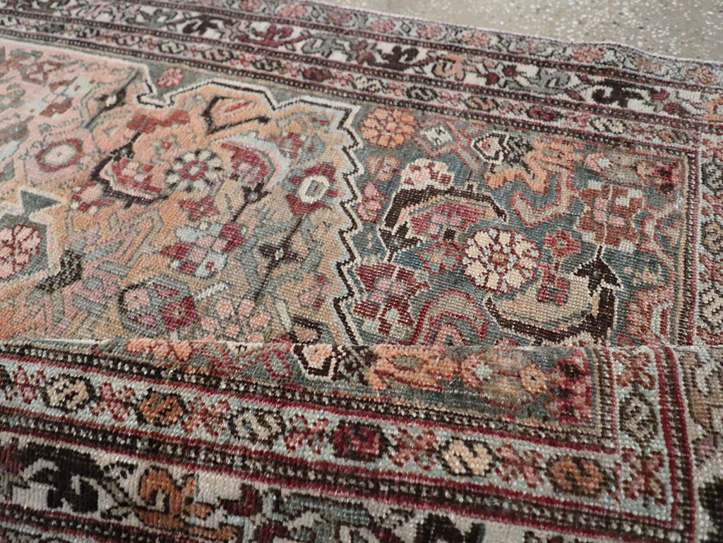 Antique Persian Bidjar Long Runner, No.28463 - Galerie Shabab