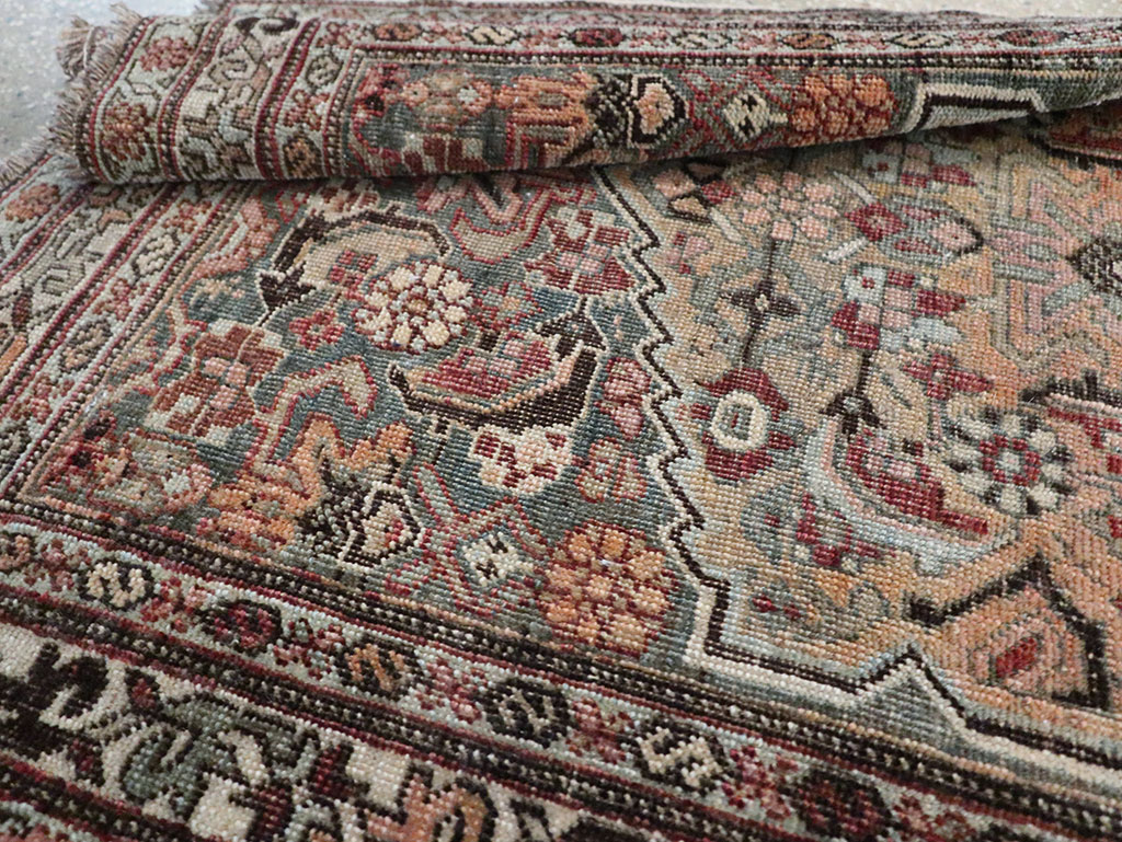 Antique Persian Bidjar Long Runner, No.28463 - Galerie Shabab