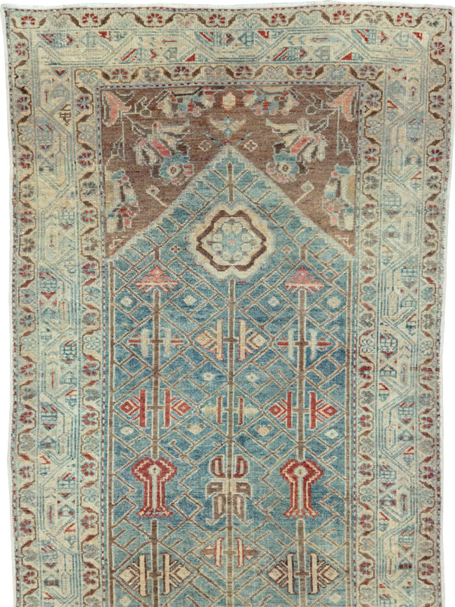 Vintage Persian Malayer Long Runner, No.28468 - Galerie Shabab