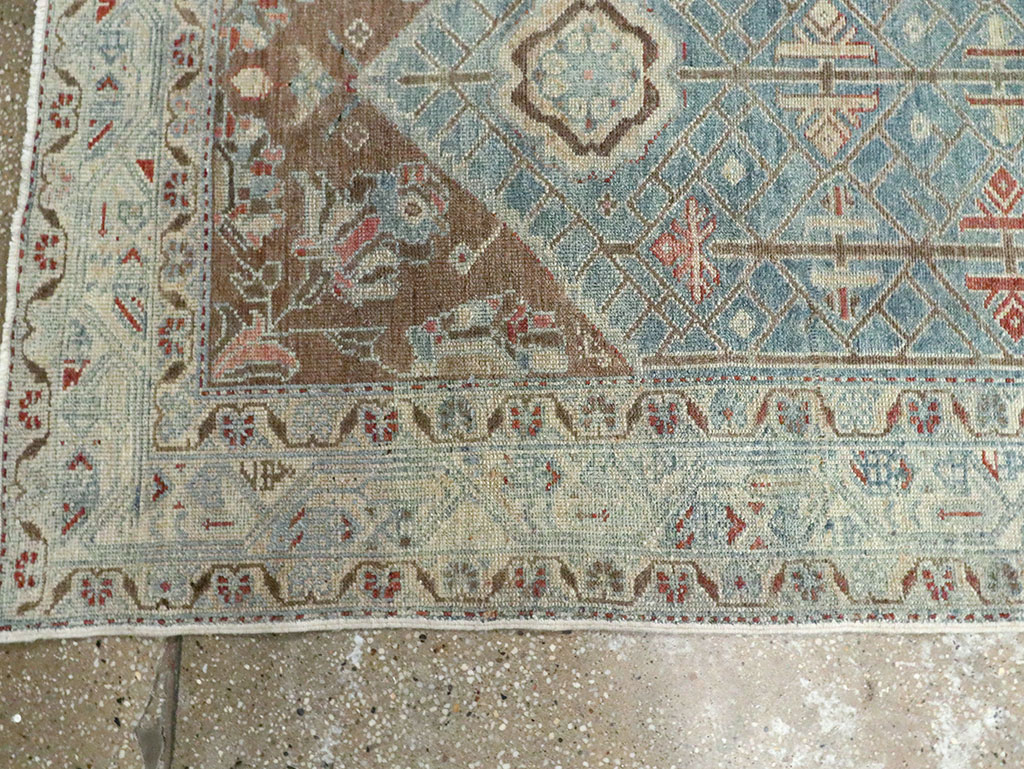 Vintage Persian Malayer Long Runner, No.28468 - Galerie Shabab