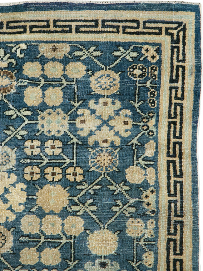 Antique East Turkestan Khotan Throw Rug, No.28473 - Galerie Shabab