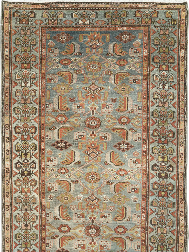 Antique Persian Malayer Long Runner, No.28479 - Galerie Shabab
