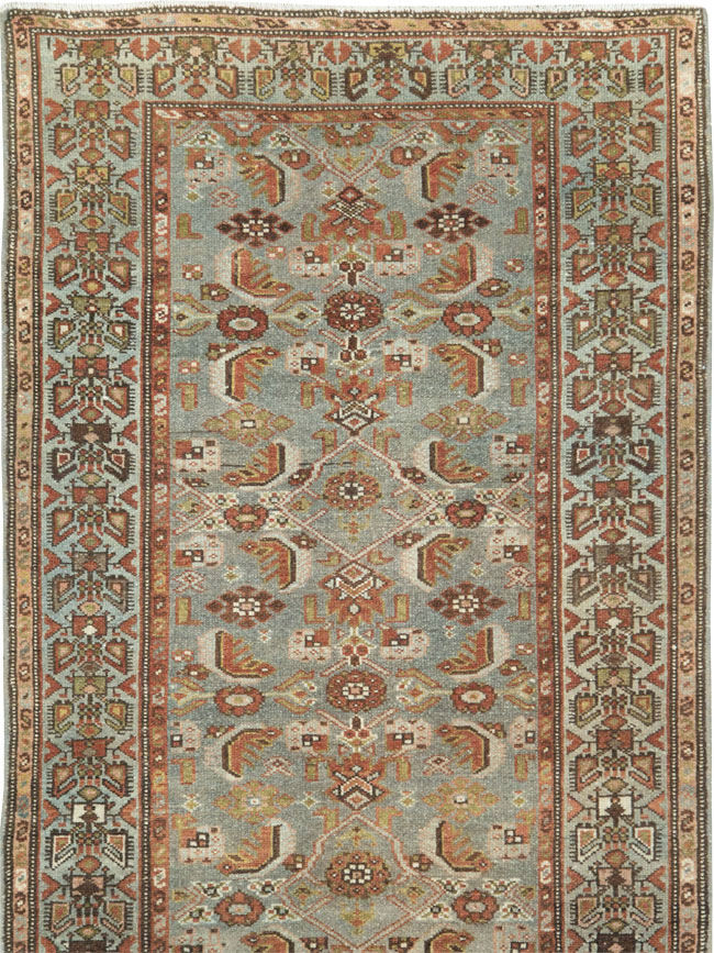 Antique Persian Malayer Long Runner, No.28479 - Galerie Shabab