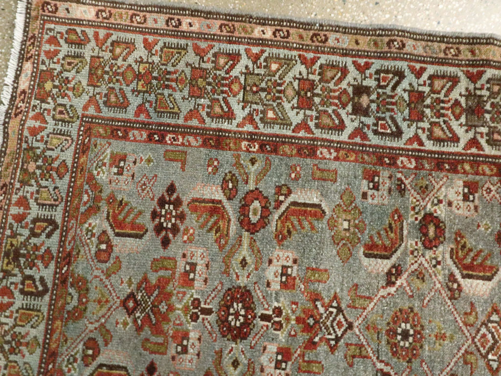 Antique Persian Malayer Long Runner, No.28479 - Galerie Shabab