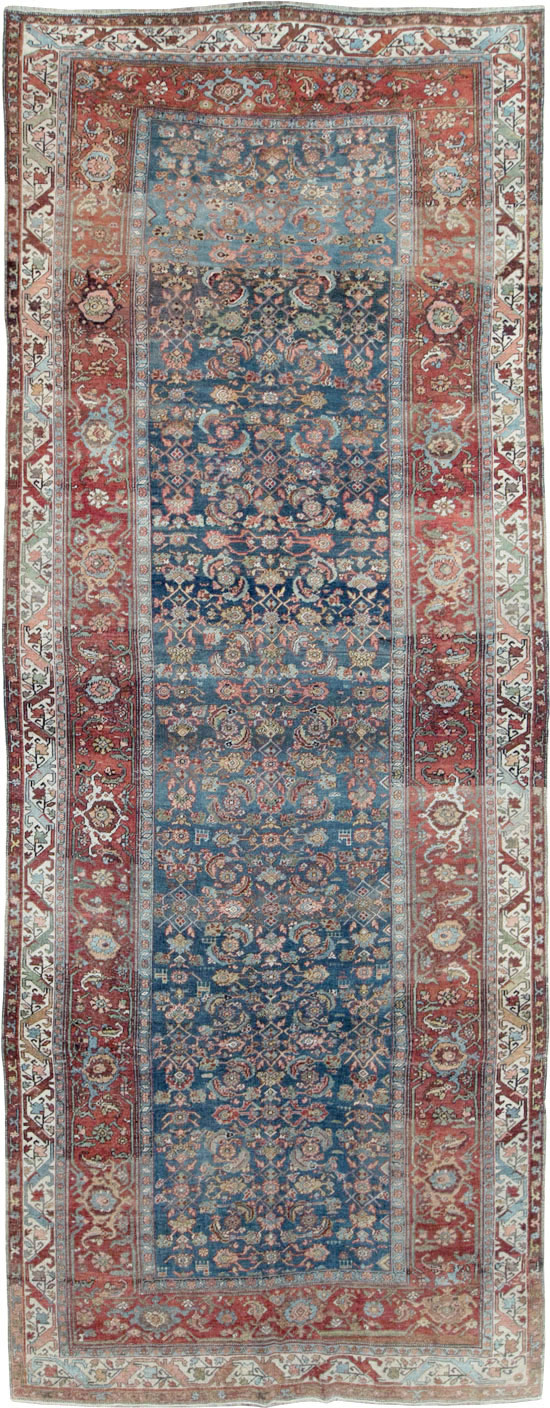 Antique Persian Bidjar Large Gallery Carpet, No.28480 - Galerie Shabab