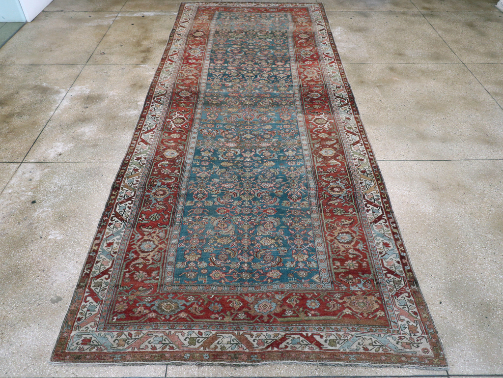 Antique Persian Bidjar Large Gallery Carpet, No.28480 - Galerie Shabab
