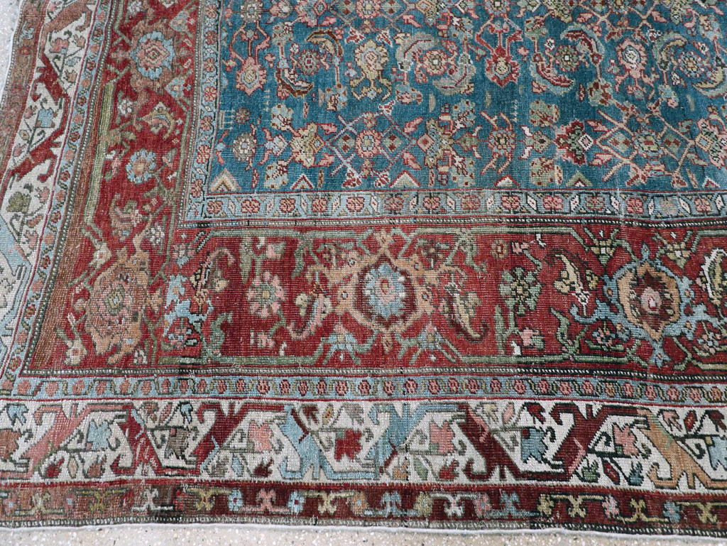 Antique Persian Bidjar Large Gallery Carpet, No.28480 - Galerie Shabab