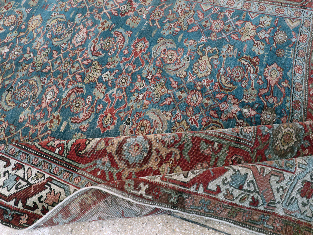 Antique Persian Bidjar Large Gallery Carpet, No.28480 - Galerie Shabab