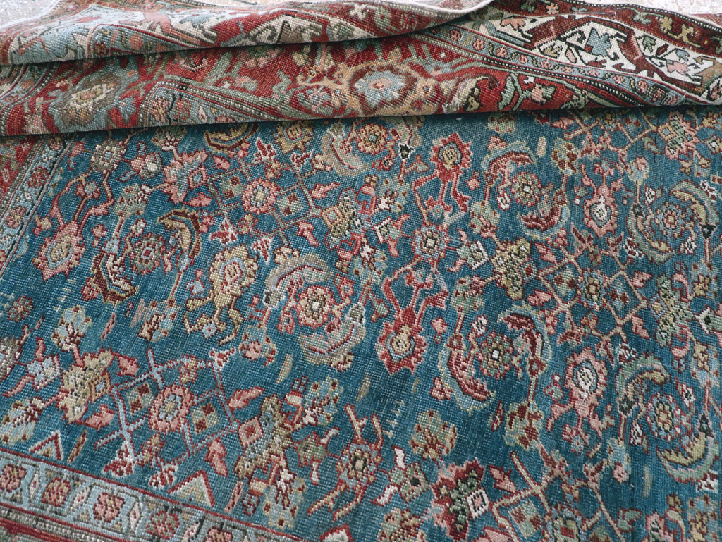 Antique Persian Bidjar Large Gallery Carpet, No.28480 - Galerie Shabab