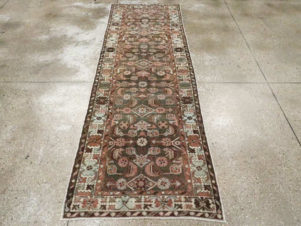 Antique Persian Malayer Runner, No.28491 - Galerie Shabab