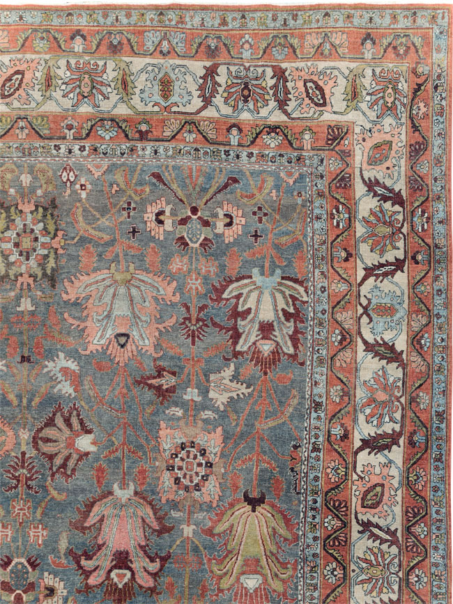 Antique Persian Bidjar Carpet, No.28492 - Galerie Shabab