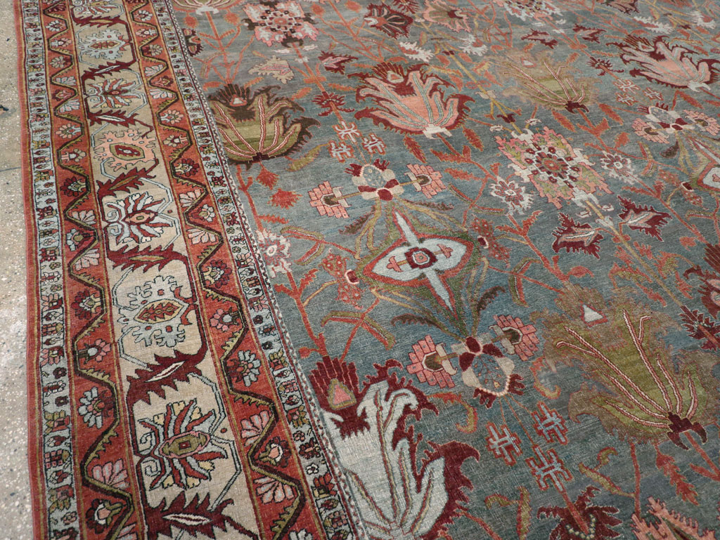 Antique Persian Bidjar Carpet, No.28492 - Galerie Shabab