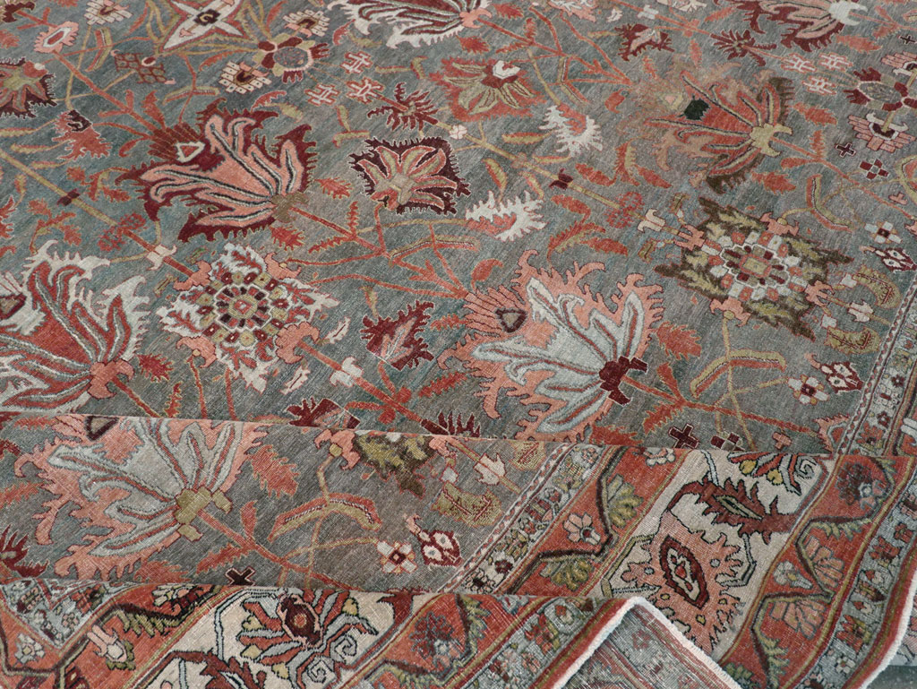 Antique Persian Bidjar Carpet, No.28492 - Galerie Shabab