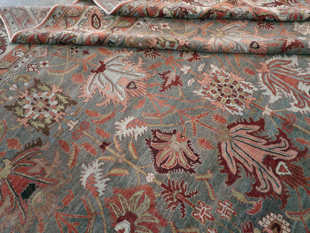 Antique Persian Bidjar Carpet, No.28492 - Galerie Shabab