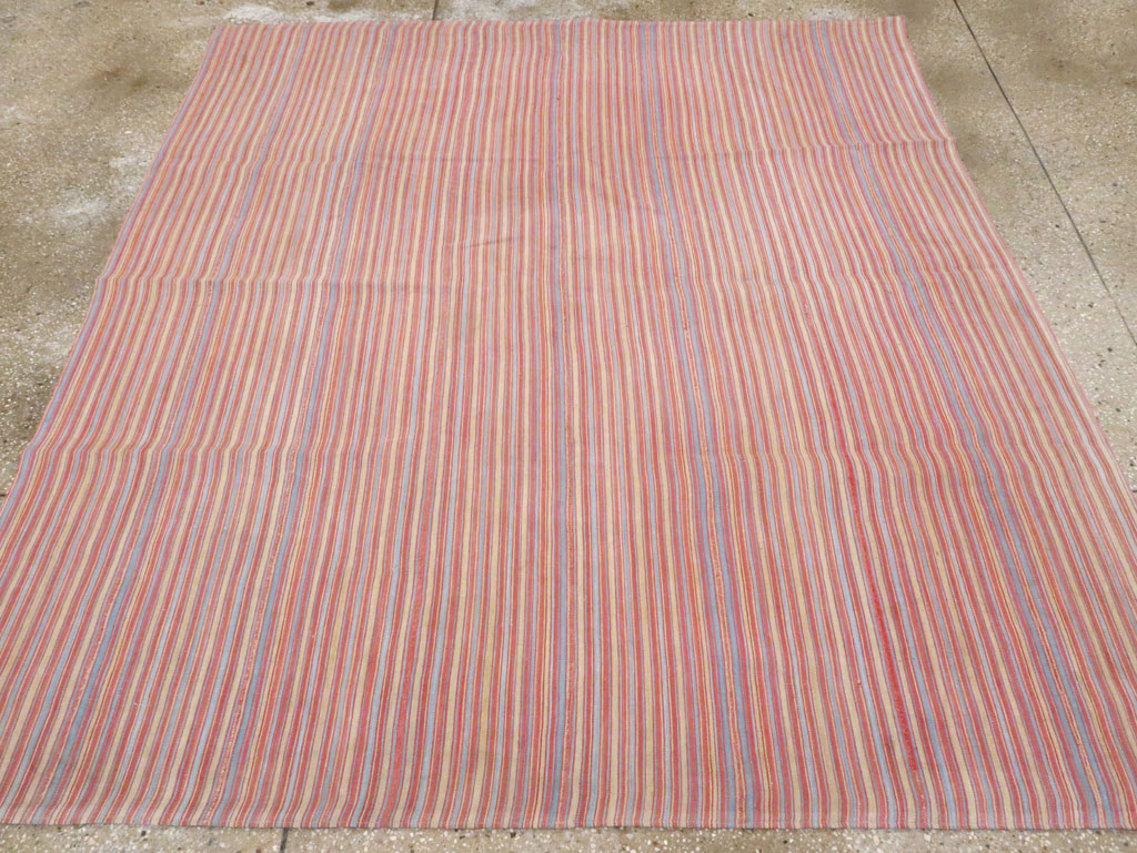 Vintage Persian Flatweave Kilim, No.28505 - Galerie Shabab