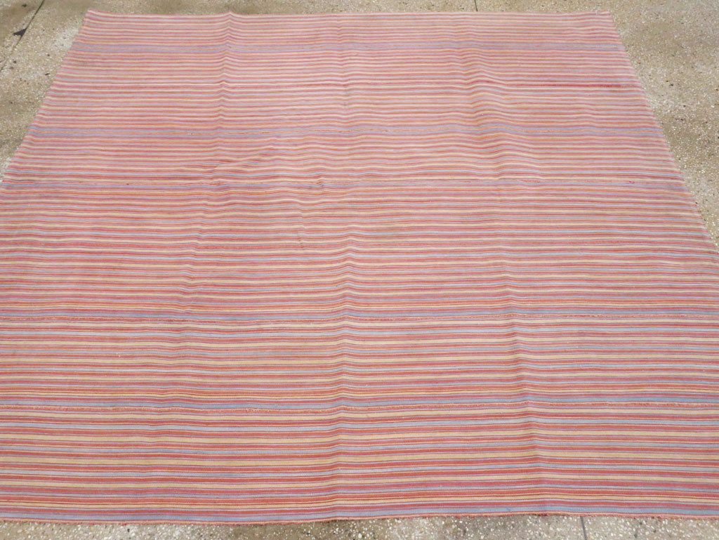 Vintage Persian Flatweave Kilim, No.28505 - Galerie Shabab