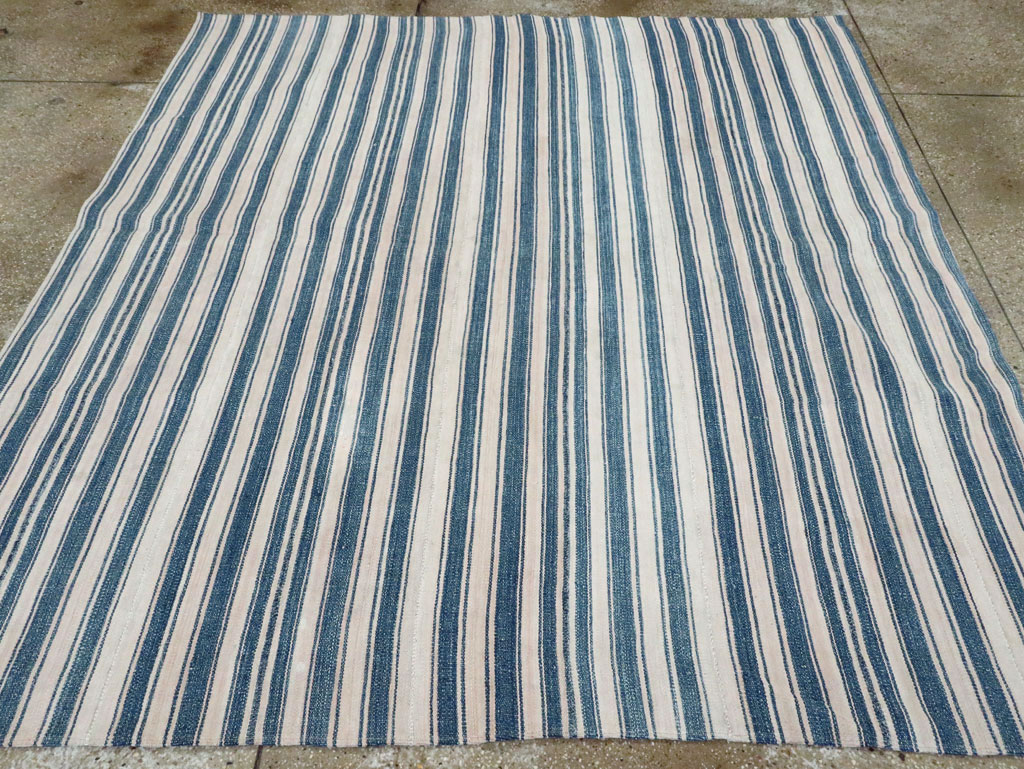 Vintage Persian Flatweave Kilim, No.28508 - Galerie Shabab