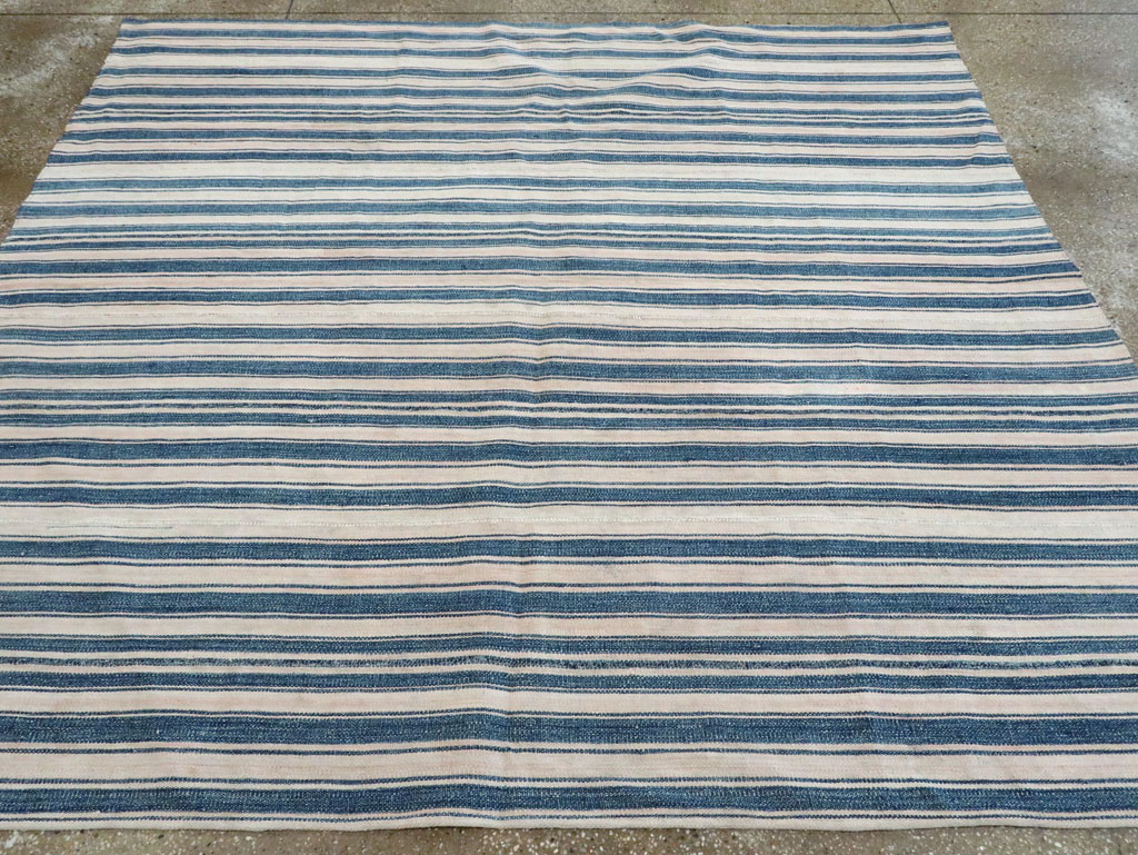 Vintage Persian Flatweave Kilim, No.28508 - Galerie Shabab