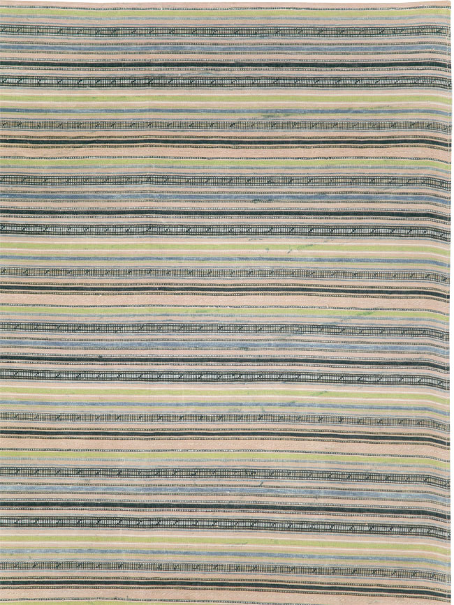 Vintage Persian Flatweave Kilim Square Accent Carpet, No.28512 - Galerie Shabab