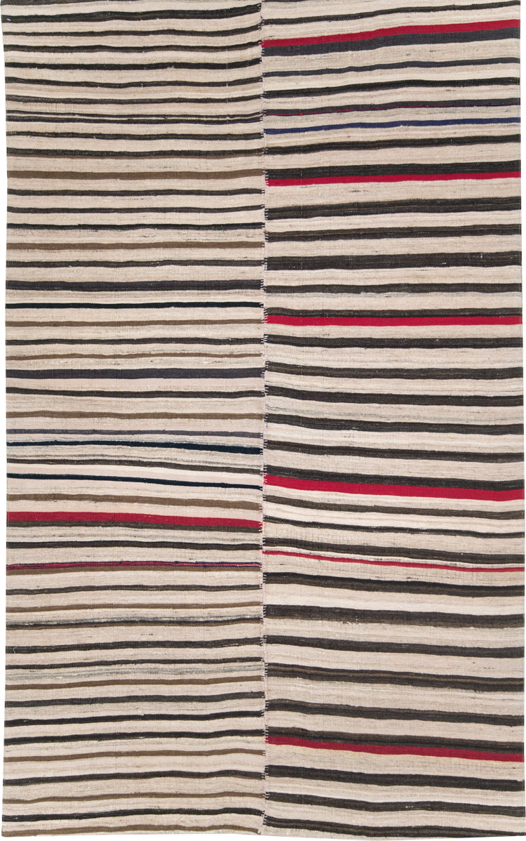 Vintage Persian Kilim Flatweave, No.28513 - Galerie Shabab