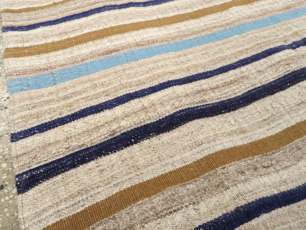 Vintage Persian Flatweave Kilim, No.28519 - Galerie Shabab