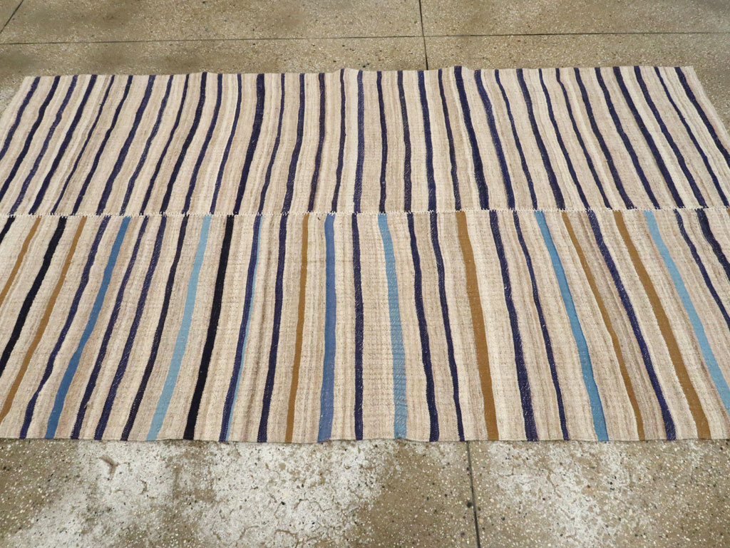 Vintage Persian Flatweave Kilim, No.28519 - Galerie Shabab