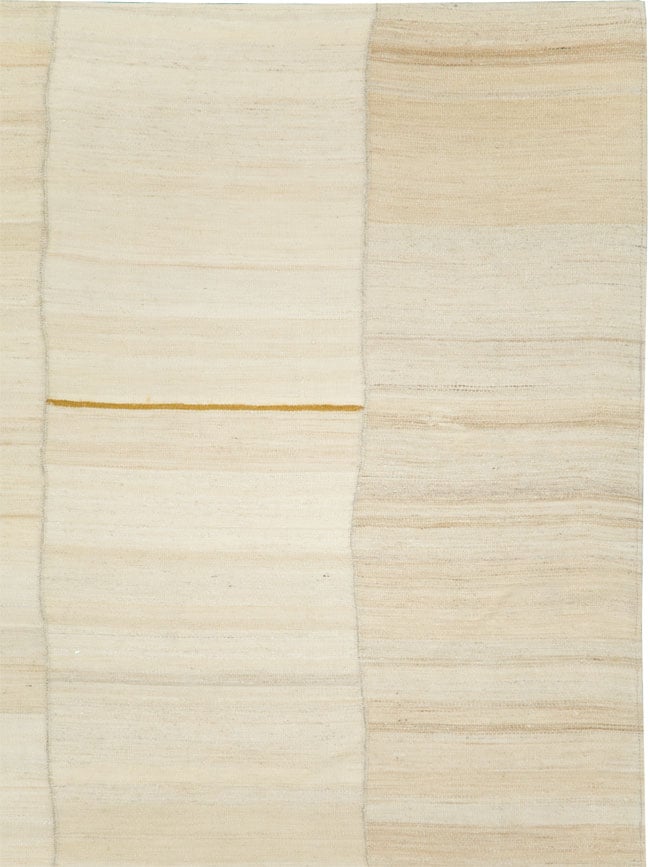 Contemporary Persian Flatweave Kilim Rug, No.28523 - Galerie Shabab