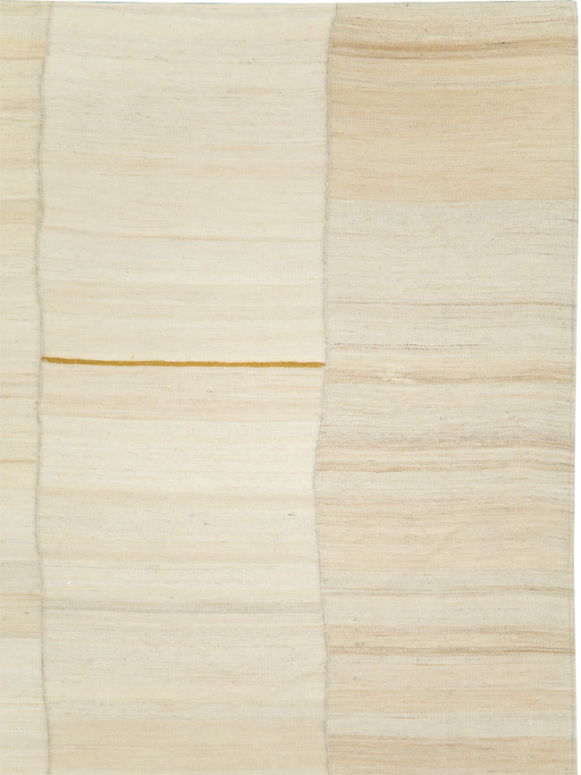 Contemporary Persian Flatweave Kilim Rug, No.28523 - Galerie Shabab