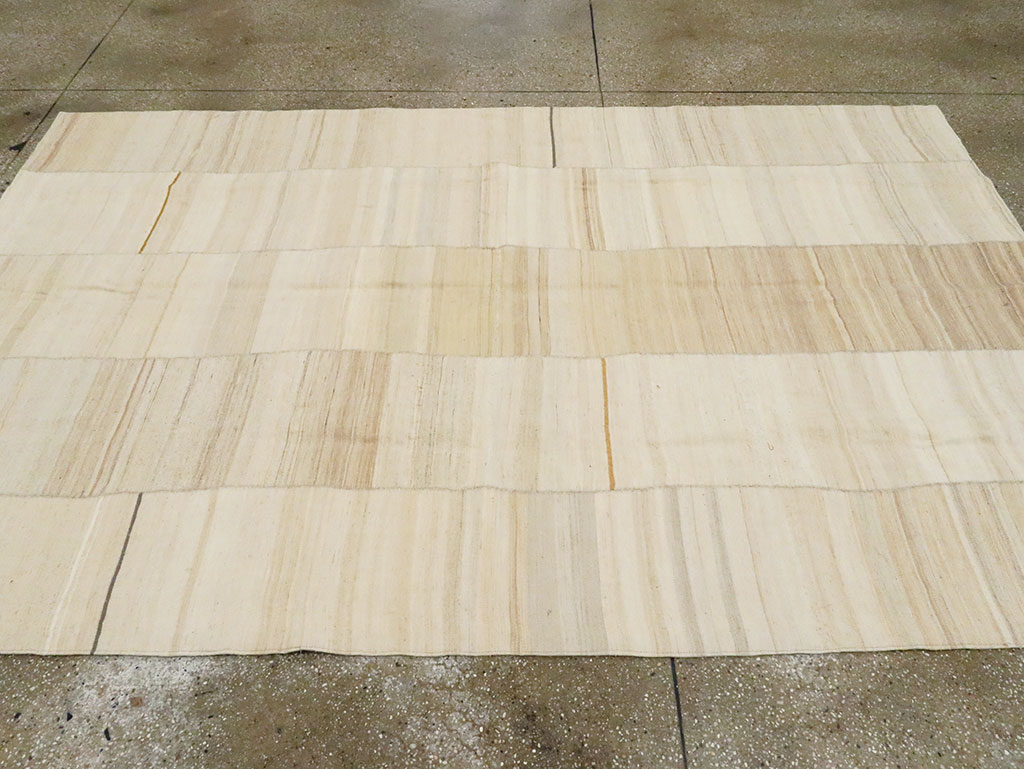 Contemporary Persian Flatweave Kilim Rug, No.28523 - Galerie Shabab