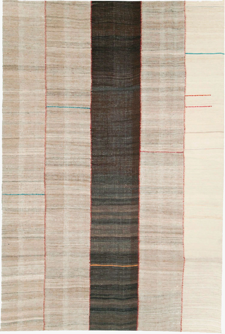 Vintage Persian Flatweave Kilim, No.28526 - Galerie Shabab