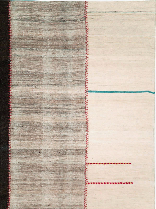 Vintage Persian Flatweave Kilim, No.28526 - Galerie Shabab