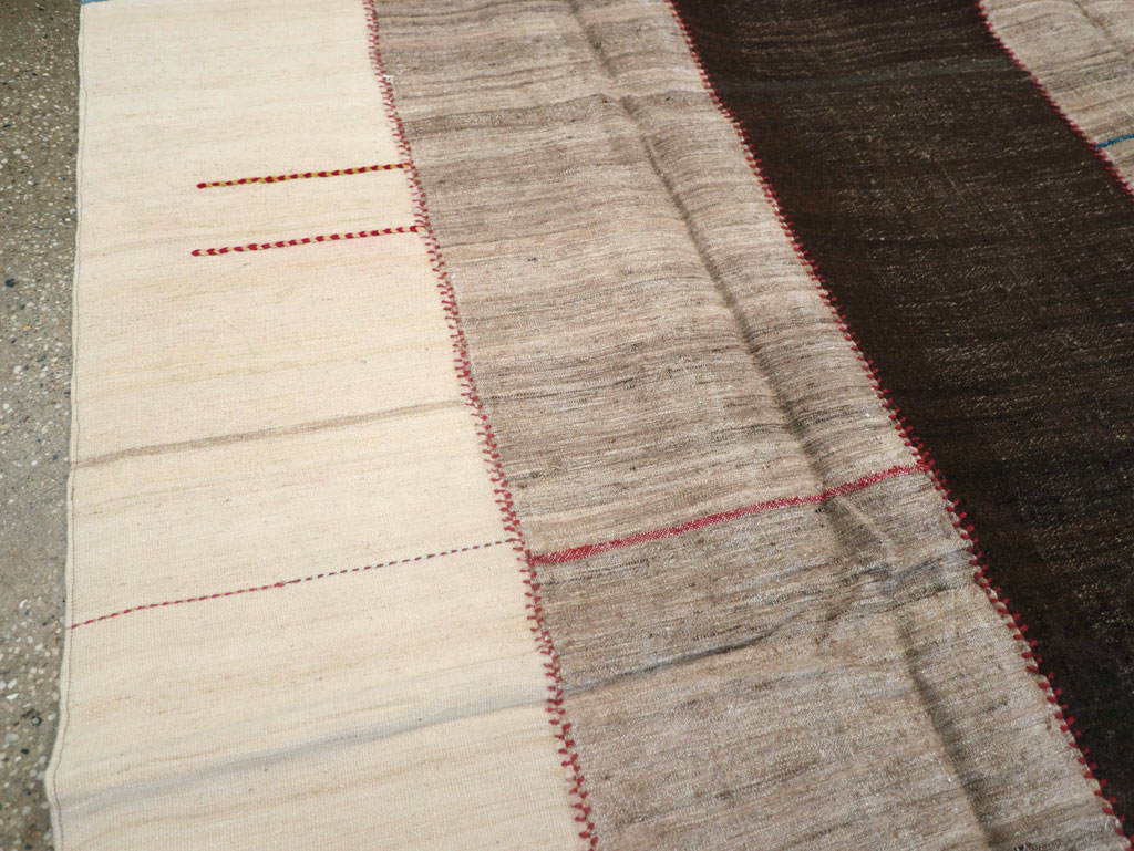 Vintage Persian Flatweave Kilim, No.28526 - Galerie Shabab