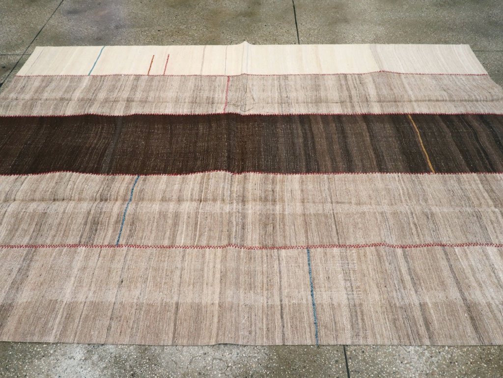 Vintage Persian Flatweave Kilim, No.28526 - Galerie Shabab