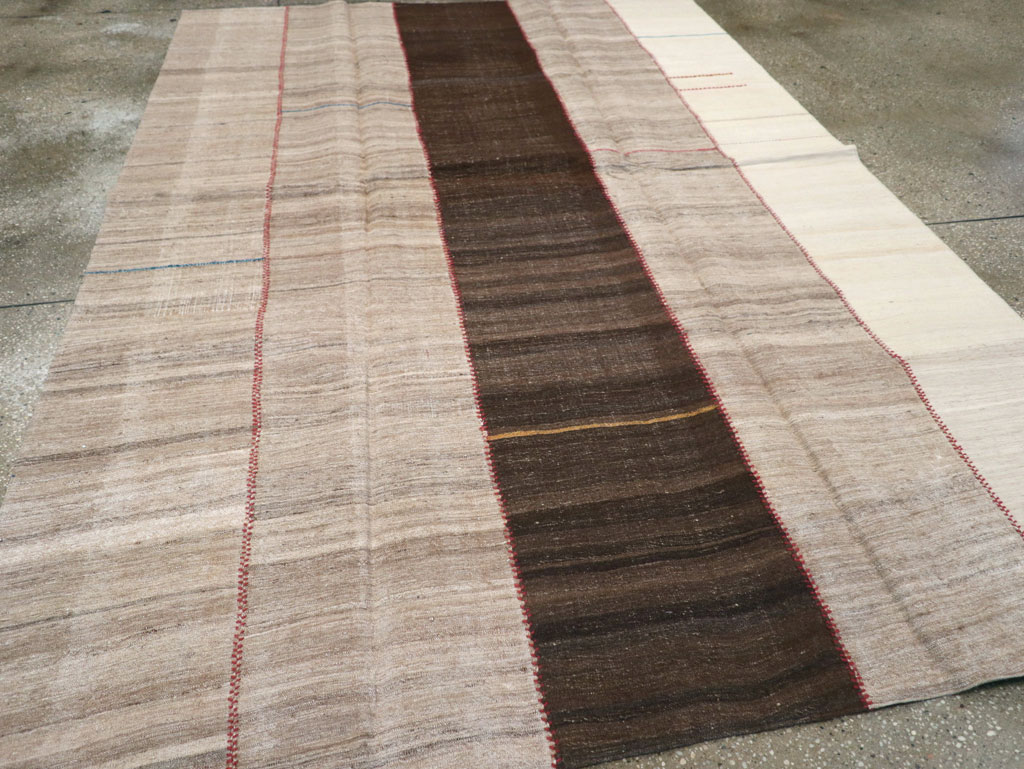 Vintage Persian Flatweave Kilim, No.28526 - Galerie Shabab