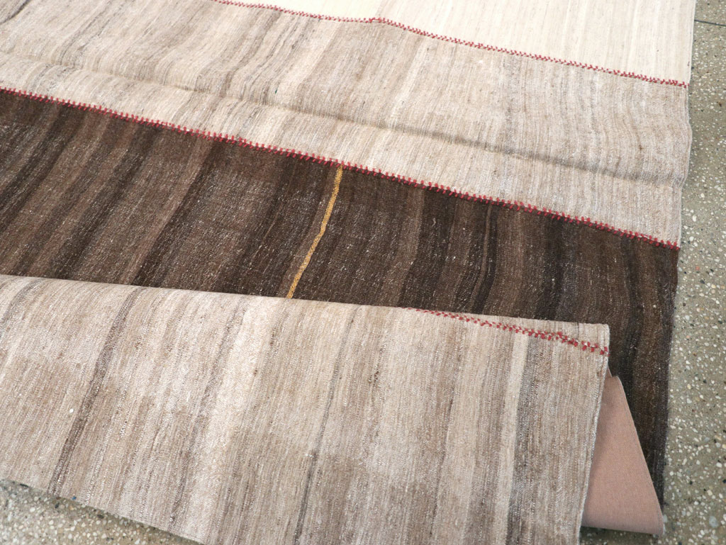 Vintage Persian Flatweave Kilim, No.28526 - Galerie Shabab
