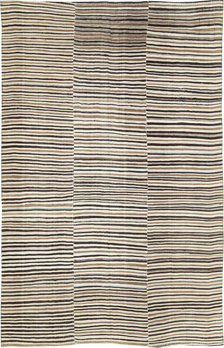 Vintage Persian Flatweave Kilim, No.28527 - Galerie Shabab