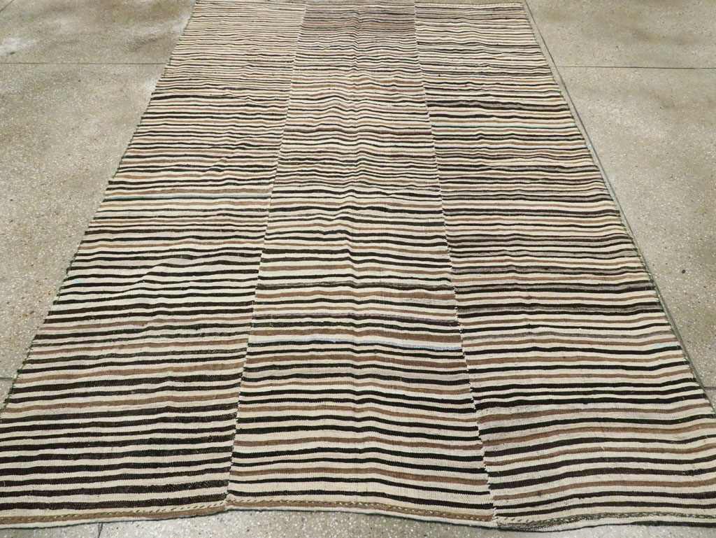 Vintage Persian Flatweave Kilim, No.28527 - Galerie Shabab