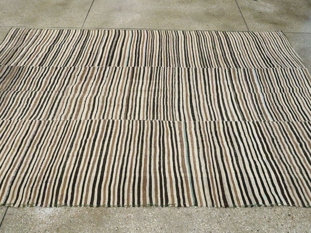 Vintage Persian Flatweave Kilim, No.28527 - Galerie Shabab