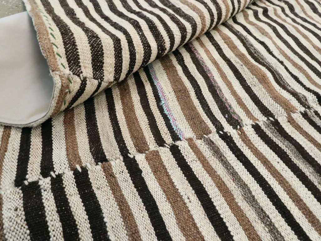 Vintage Persian Flatweave Kilim, No.28527 - Galerie Shabab