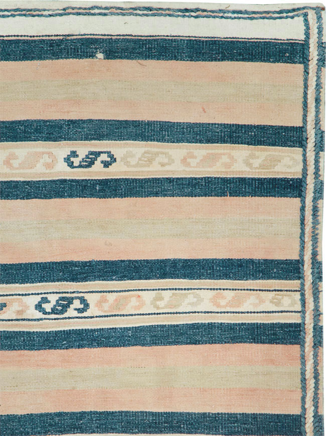 Vintage Persian Flatweave, No.28529 - Galerie Shabab