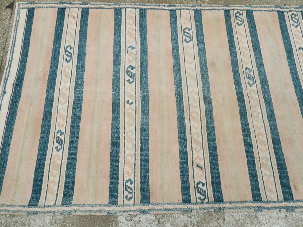 Vintage Persian Flatweave, No.28529 - Galerie Shabab