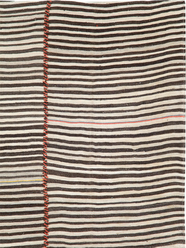 Vintage Persian Flatweave, No.28531 - Galerie Shabab