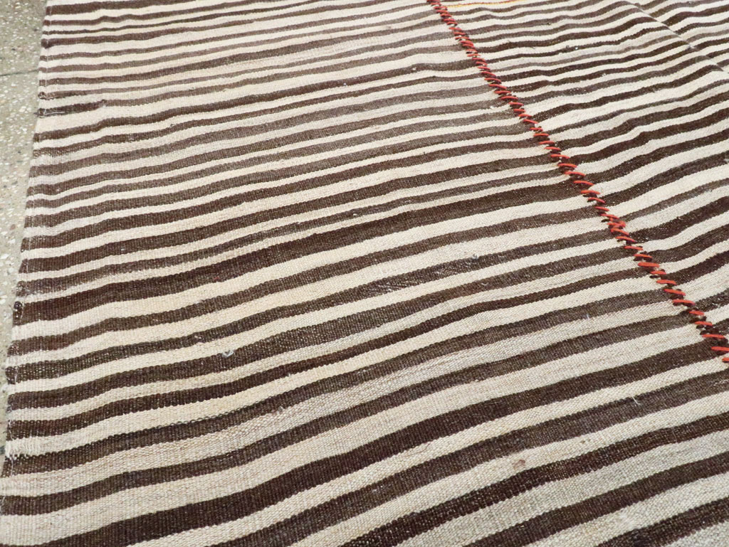 Vintage Persian Flatweave, No.28531 - Galerie Shabab