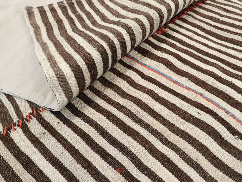 Vintage Persian Flatweave, No.28531 - Galerie Shabab