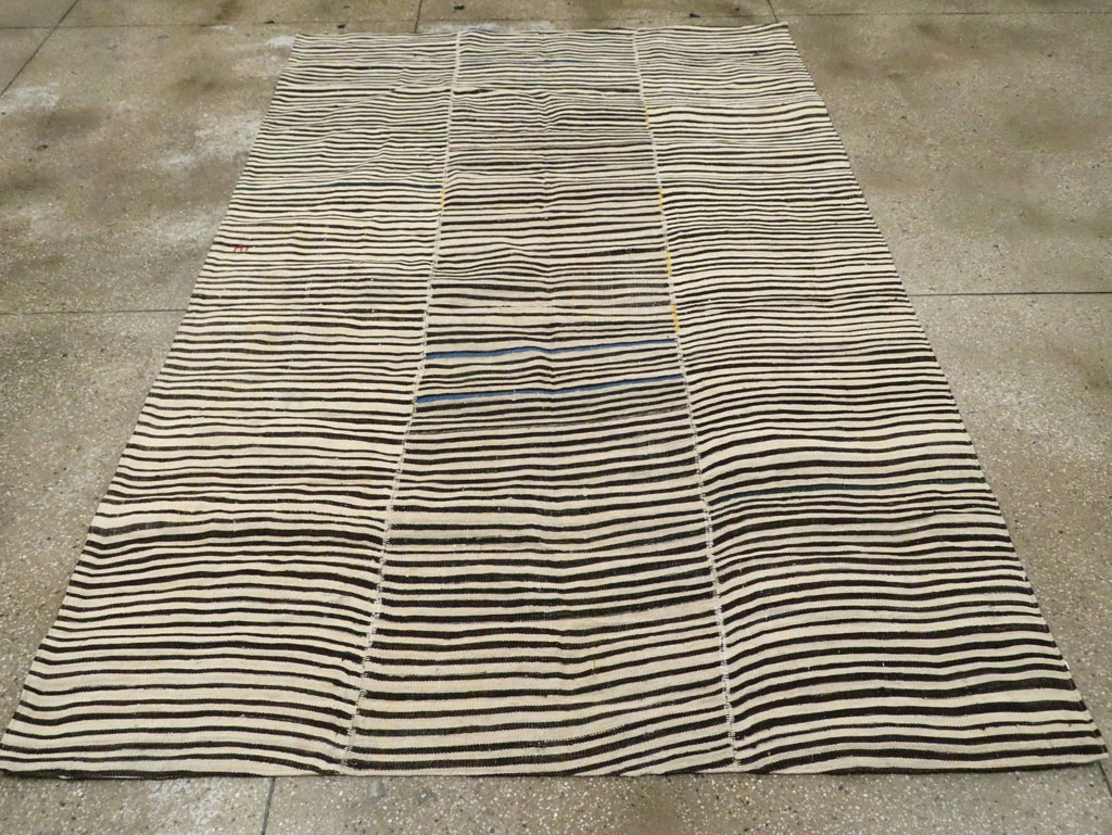 Vintage Persian Flatweave, No.28533 - Galerie Shabab