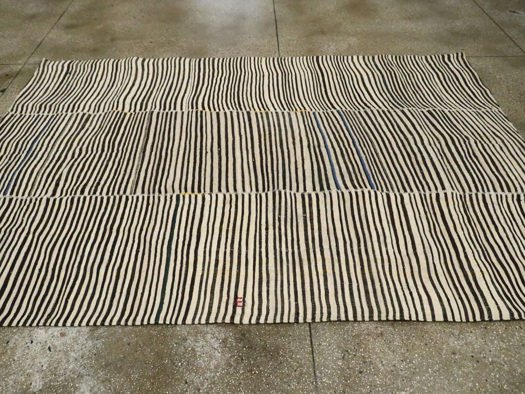 Vintage Persian Flatweave, No.28533 - Galerie Shabab